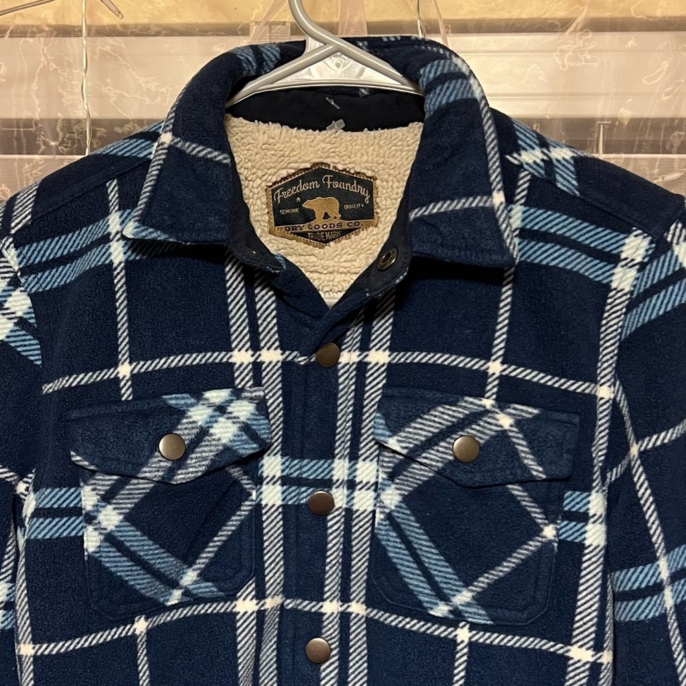 Boys Warm Flannel Sweater - Picture 2 of 12